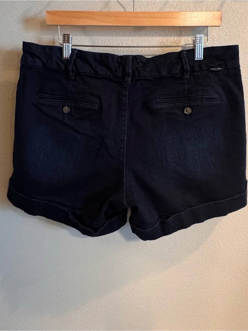 ⭐ 2/$20 Dear John Dark Blue Cuffed Denim Shorts